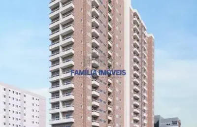 Apartamento com 2 quartos à venda na capitão mor aguiar, --, centro, são vicente por r$ 490.000