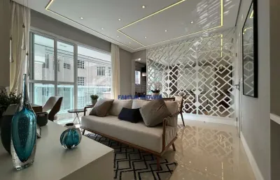 Apartamento com 2 quartos à venda na avenida presidente wilson, --, josé menino, santos por r$ 1.358.000