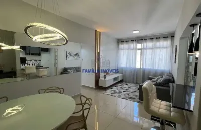 Apartamento com 2 quartos para alugar na avenida doutor epitácio pessoa, --, boqueirão, santos por r$ 4.500