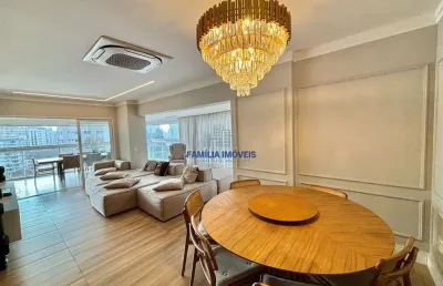 Apartamento com 5 quartos para alugar na rua general rondon, --, aparecida, santos por r$ 21.500