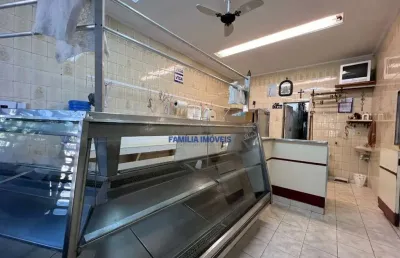 Ponto comercial para alugar na avenida doutor bernardino de campos, --, gonzaga, santos por r$ 5.500