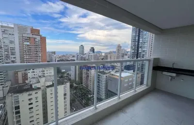 Apartamento com 2 quartos à venda na avenida ana costa, --, gonzaga, santos por r$ 1.500.000