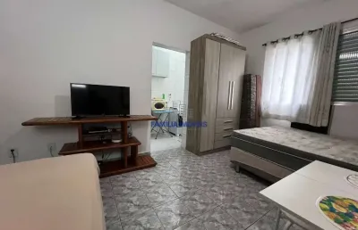Kitnet / stúdio para alugar na rua pedro borges gonçalves, --, josé menino, santos por r$ 2.200