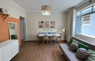 Apartamento com 2 quartos à venda na rua cunha moreira, --, encruzilhada, santos por r$ 430.000