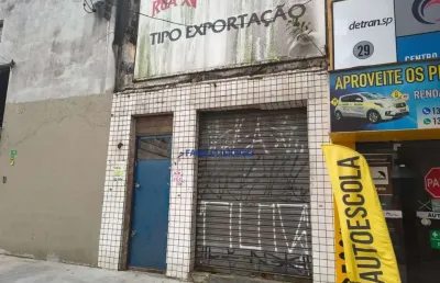 Terreno à venda na rua joão pessoa, --, centro, santos por r$ 300.000