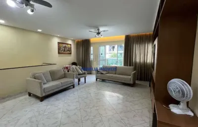 Casa em condomínio fechado com 3 quartos à venda na rua saturnino de brito, --, marapé, santos por r$ 1.200.000