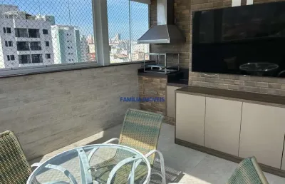 Cobertura com 3 quartos à venda na álvares cabral, --, vila belmiro, santos por r$ 895.000
