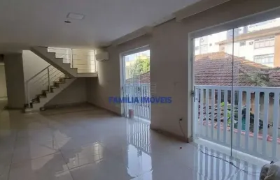 Casa em condomínio fechado com 3 quartos para alugar na rua nabuco de araújo, --, embaré, santos por r$ 13.300
