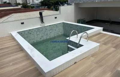 Casa com 3 quartos à venda na rua benedito ernesto guimarães, --, marapé, santos por r$ 1.590.000