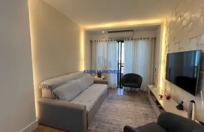 Apartamento com 2 quartos à venda na rua 9 de julho, --, marapé, santos por r$ 690.000