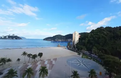 Apartamento com 2 quartos à venda na praça vinte e dois de janeiro, --, biquinha, são vicente por r$ 270.000