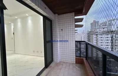 Apartamento com 3 quartos à venda na avenida doutor epitácio pessoa, --, boqueirão, santos por r$ 1.200.000