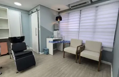 Sala comercial à venda na avenida washington luiz, --, encruzilhada, santos por r$ 250.000