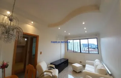 Apartamento com 1 quarto para alugar na teixeira de freitas, --, campo grande, santos por r$ 3.400