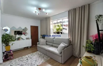 Apartamento com 2 quartos para alugar na rua pedro américo, --, campo grande, santos por r$ 4.000