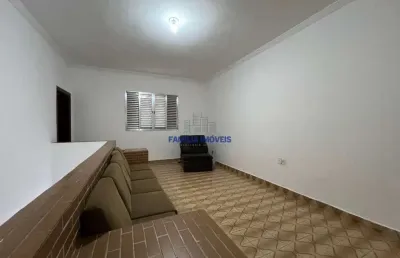 Casa em condomínio fechado com 3 quartos para alugar na rua doutor carvalho de mendonça, --, marapé, santos por r$ 3.600