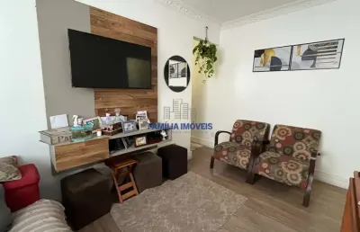 Apartamento com 2 quartos à venda na avenida senador pinheiro machado, --, josé menino, santos por r$ 395.000