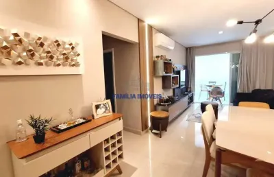 Apartamento com 3 quartos à venda na rua ceará, --, pompéia, santos por r$ 1.365.000