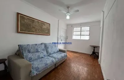 Apartamento com 2 quartos para alugar na avenida presidente wilson, --, gonzaga, santos por r$ 3.780