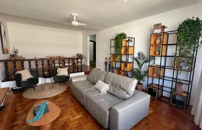 Apartamento com 3 quartos à venda na avenida presidente wilson, --, pompéia, santos por r$ 980.000