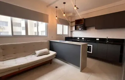 Apartamento com 1 quarto para alugar na avenida barão de penedo, --, josé menino, santos por r$ 2.707