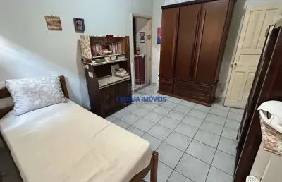 Casa com 2 quartos à venda na visconde de faria, --, campo grande, santos por r$ 450.000