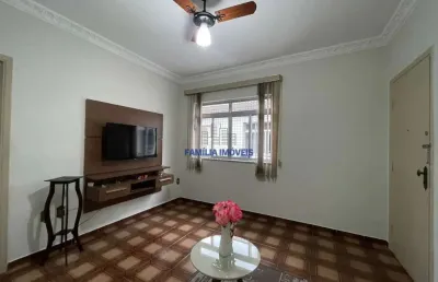 Apartamento com 2 quartos à venda na ministro xavier de toledo, --, campo grande, santos por r$ 320.000