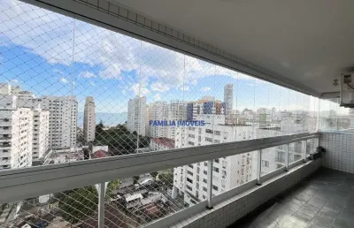 Apartamento com 2 quartos à venda na avenida siqueira campos, --, embaré, santos por r$ 899.000
