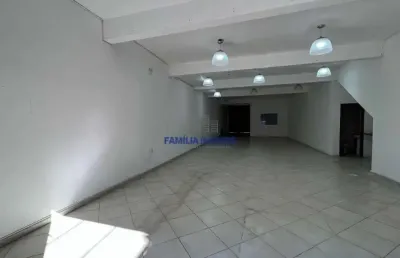 Ponto comercial para alugar na rua joaquim távora, --, vila mathias, santos por r$ 9.000