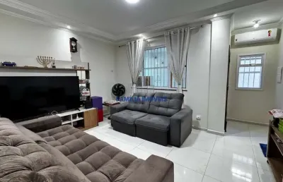 Casa em condomínio fechado com 2 quartos à venda na jurubatuba, --, aparecida, santos por r$ 890.000