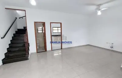 Casa em condomínio fechado com 3 quartos à venda na rua doutor fernando costa, --, vila valença, são vicente por r$ 650.000