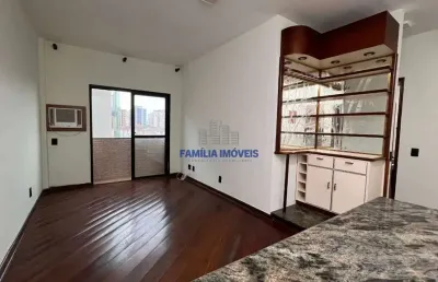 Apartamento com 2 quartos para alugar na conselheiro joão alfredo, --, macuco, santos por r$ 4.000