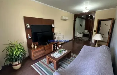 Apartamento com 3 quartos à venda na avenida doutor bernardino de campos, --, pompéia, santos por r$ 600.000