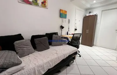 Apartamento com 1 quarto para alugar na avenida presidente wilson, --, pompéia, santos por r$ 2.800