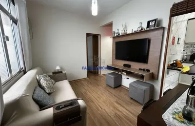 Apartamento com 2 quartos à venda na conselheiro lafayette, --, embaré, santos por r$ 382.000