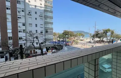Apartamento com 2 quartos para alugar na avenida bartolomeu de gusmão, --, boqueirão, santos por r$ 3.000