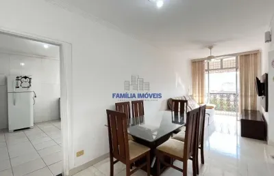 Apartamento com 2 quartos à venda na rua doutor carvalho de mendonça, --, vila belmiro, santos por r$ 498.000