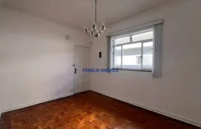 Apartamento com 2 quartos para alugar na avenida affonso penna, --, macuco, santos por r$ 2.500