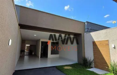 Casa com 3 quartos à venda, 131 m² por r$ 539.000 - setor três marias - goiânia/go