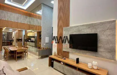 Casa com 3 suites à venda, 150 m² por r$ 990.000 - parque amazônia - goiânia/go