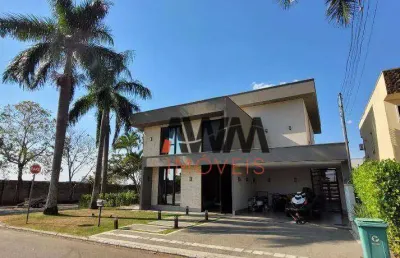 Sobrado com 4 suítes à venda, 384 m² por r$ 3.450.000 - jardins madri - goiânia/go