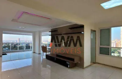 Apartamento com 3 dormitórios à venda, 136 m² por r$ 1.340.000,00 - setor oeste - goiânia/go