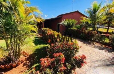 Chácara com 4 dormitórios à venda, 1500 m² por r$ 580.000,00 - fazenda santa bárbara de baixo - santa bárbara de goiás/go