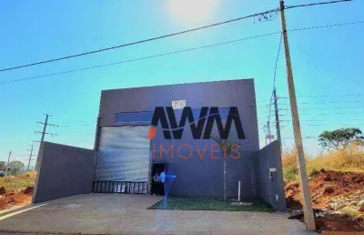 Galpão à venda, 300 m² por r$ 900.000,00 - residencial brasil central - goiânia/go