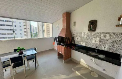 Apartamento duplex com 2 quartos, 2 vagas, à venda, 100 m² por r$ 450.000 - setor negrão de lima - goiânia/go