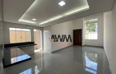 Casa com 3 suítes à venda, 140 m² por r$ 785.000 - jardim atlântico - goiânia/go
