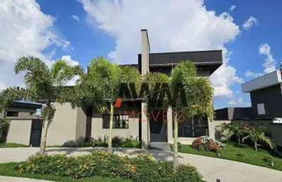 Sobrado de alto padrão com 4 suítes à venda, 320 m² por r$ 3.950.000 - condomínio do lago - goiânia/go