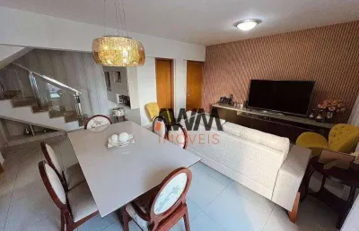 Apartamento duplex com 3 suítes sendo 02 americanas à venda, 124 m² por r$ 1.250.000 - jardim goiás - goiânia/go