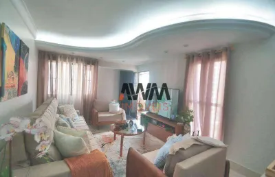 Apartamento mobiliado 3 quartos à venda, 111 m² por r$ 640.000 - setor bueno - goiânia/go