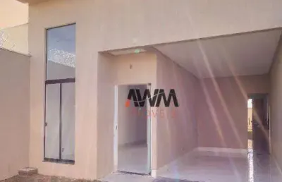Casa à venda, 118 m² por r$ 350.000,00 - alvorada oeste - aparecida de goiânia/go